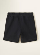 Short original en molleton ton-sur-ton pour tout-petits  