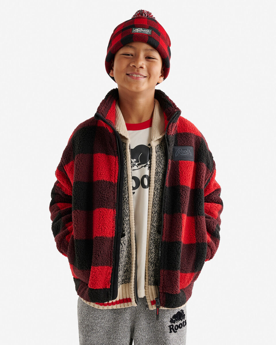 Kids Shearling Fleece Full Zip