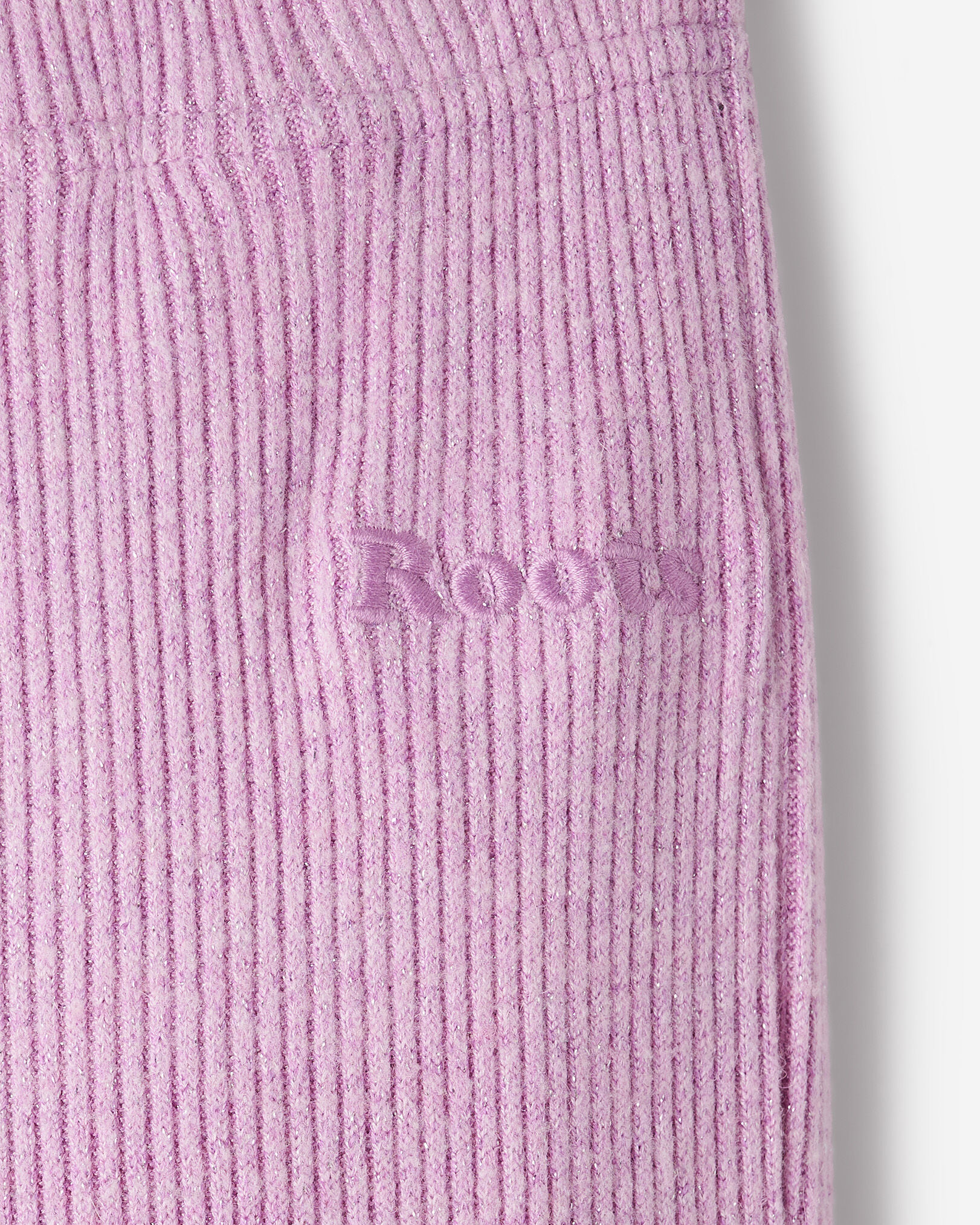 Pantalon côtelé scintillant à jambe évasée Cooper pour fille