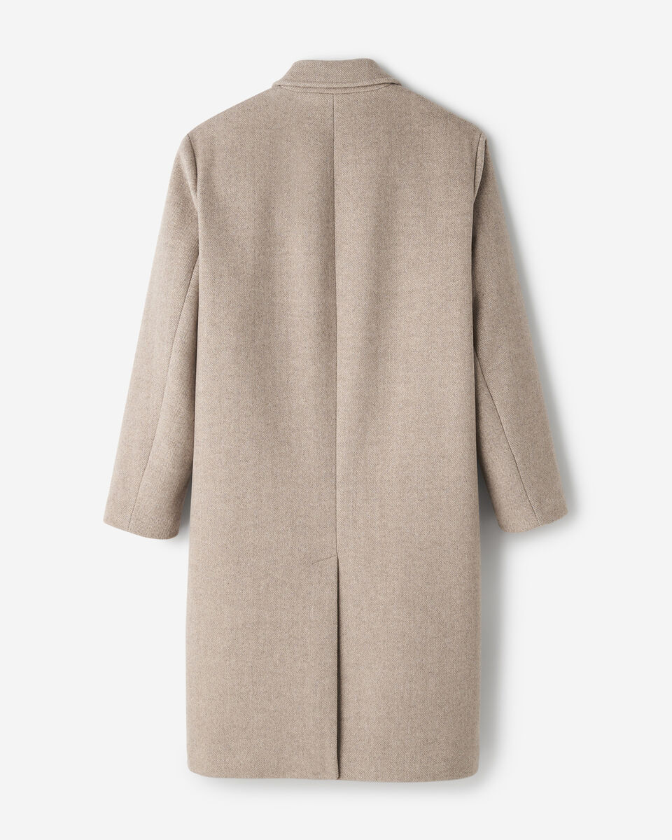 Long Wool Blend Coat