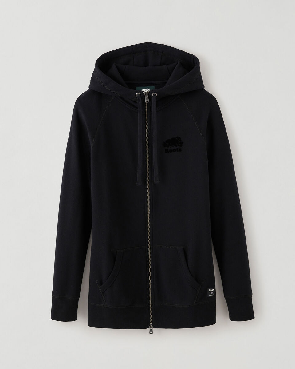 Roots Organic Capri Full Zip Hoodie. 1