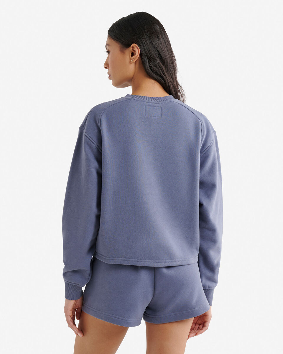 Chandail &agrave; col rond en molleton estival Nuage