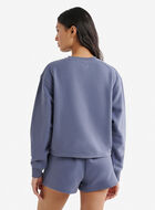 Chandail &agrave; col rond en molleton estival Nuage