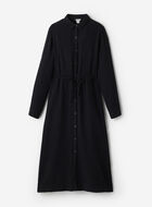 Robe chemise en gaze de coton Isla