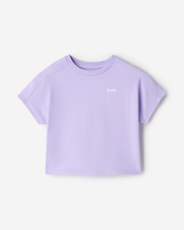 T-shirt ample en molleton Nuage estival pour fille