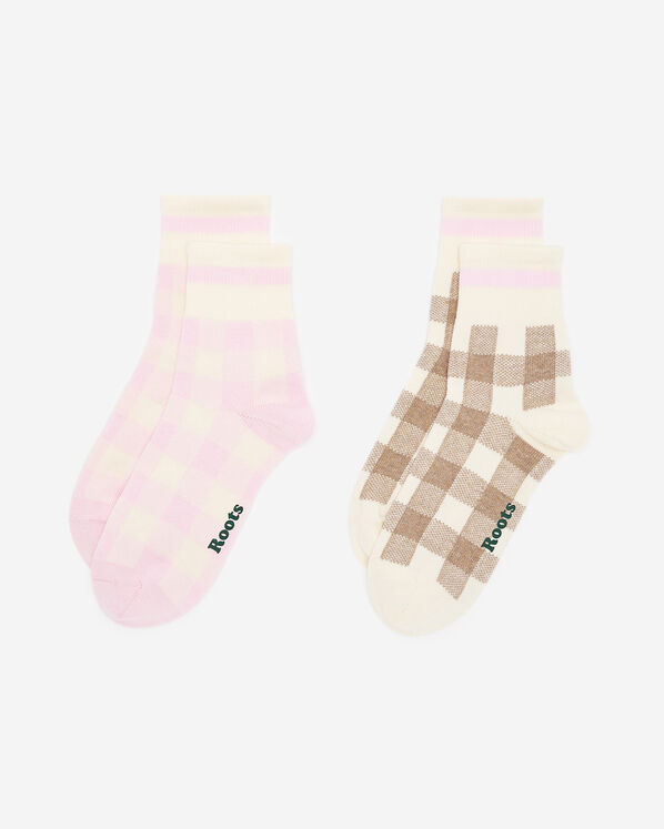 Adult Park Plaid Sock 2 Pack