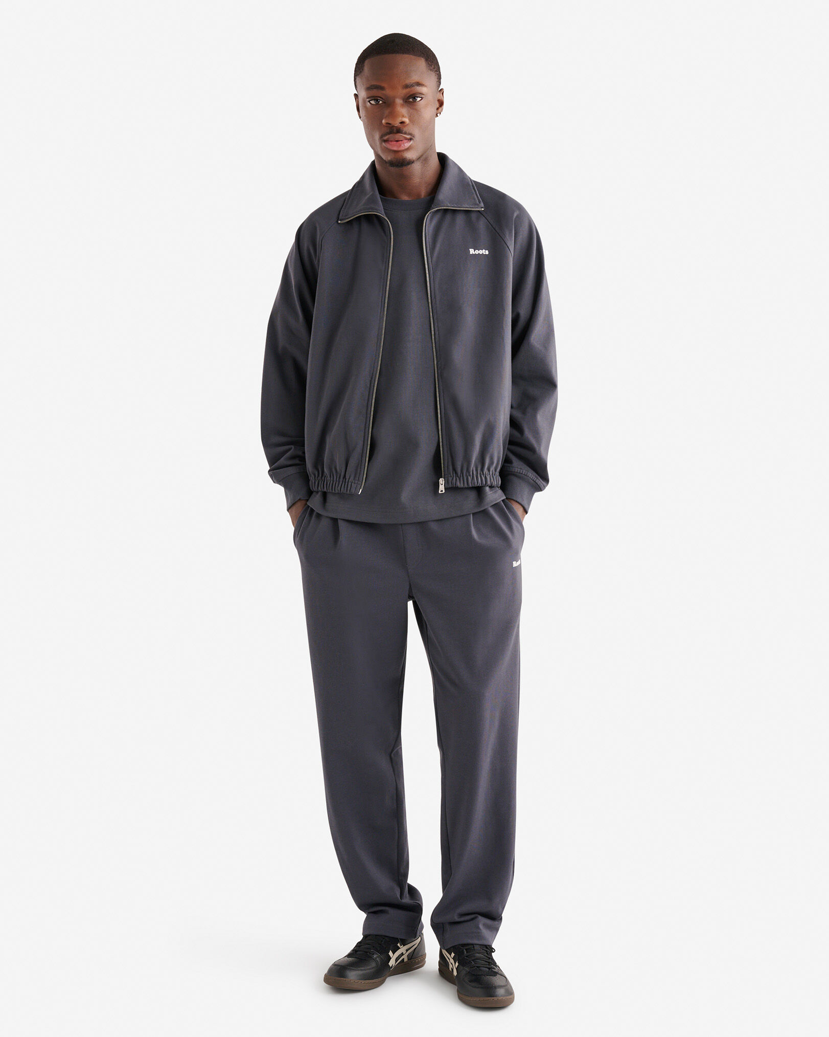 Pantalon à plis en jersey Nuage