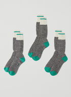 Mens Roots Pop Cabin Sock 3 Pack