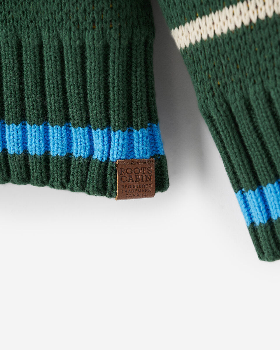 Cardigan châle Cabane Fairisle pour enfants