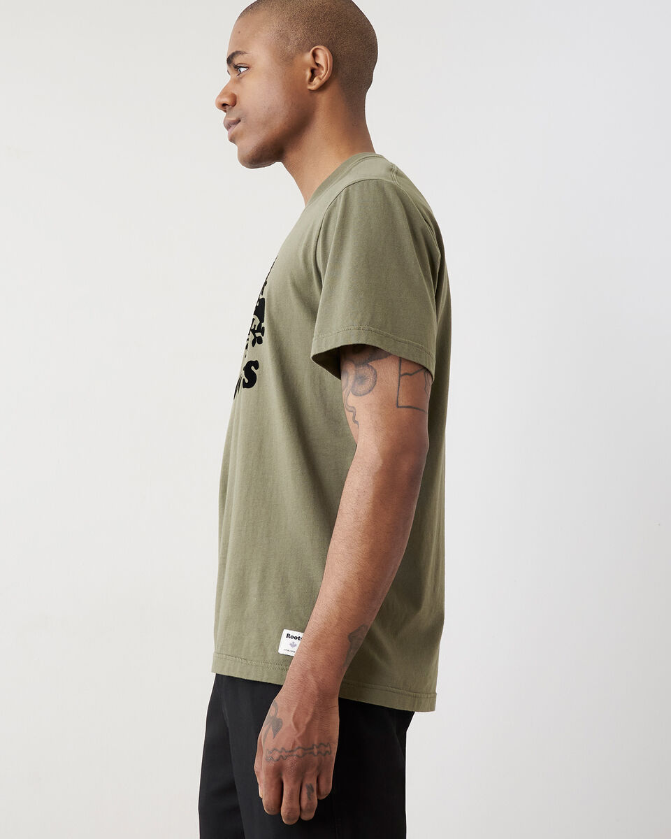 T-shirt Cooper le castor en coton bio pour homme