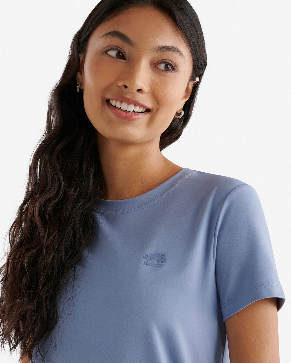 Renew Knit Short Sleeve Top