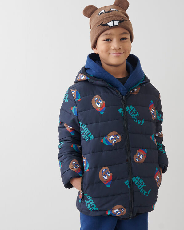 Kids Buddy Reversible Puffer Jacket