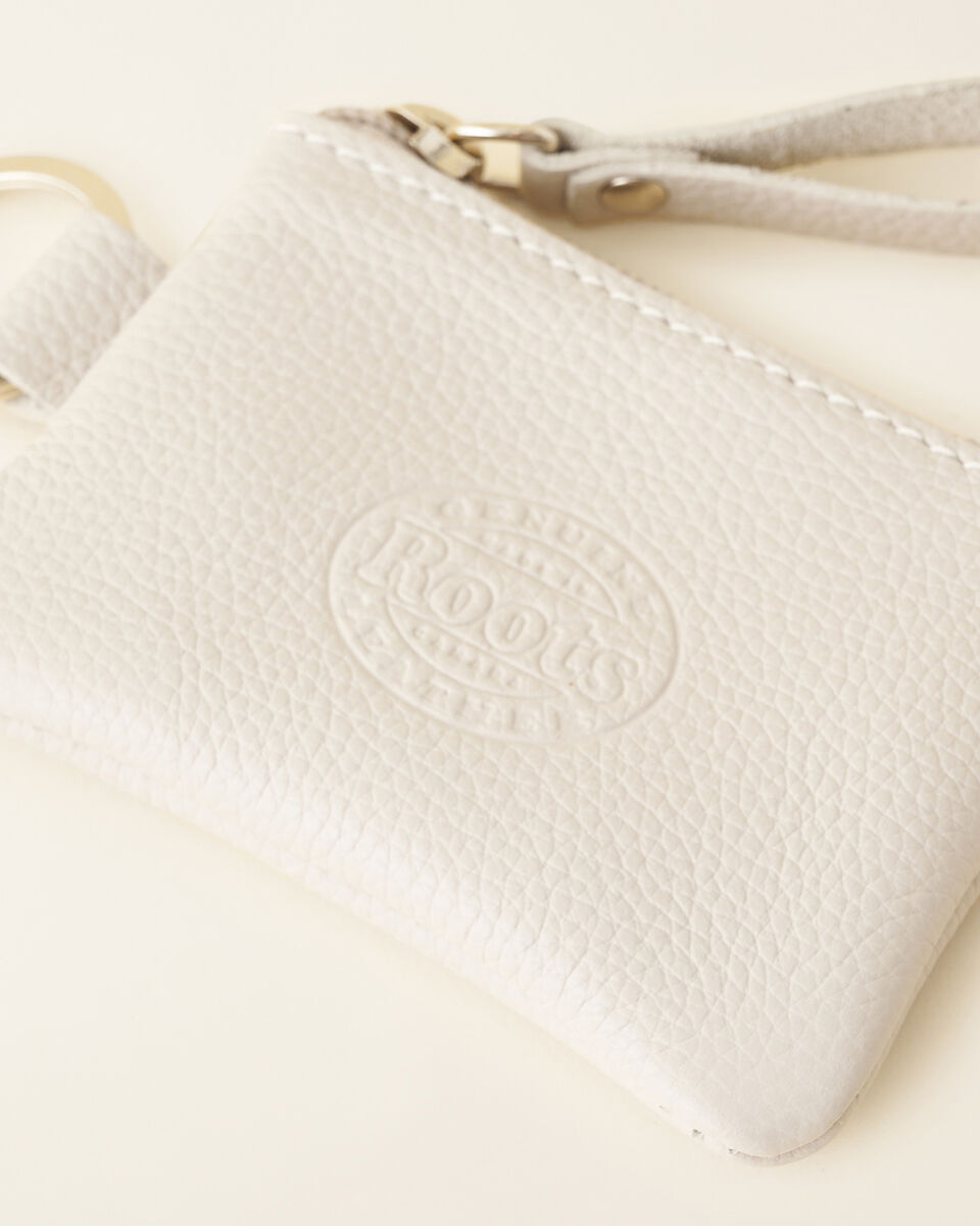 Pochette à glissière en cuir Cervino