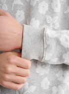 Floral Jaquard Hoodie