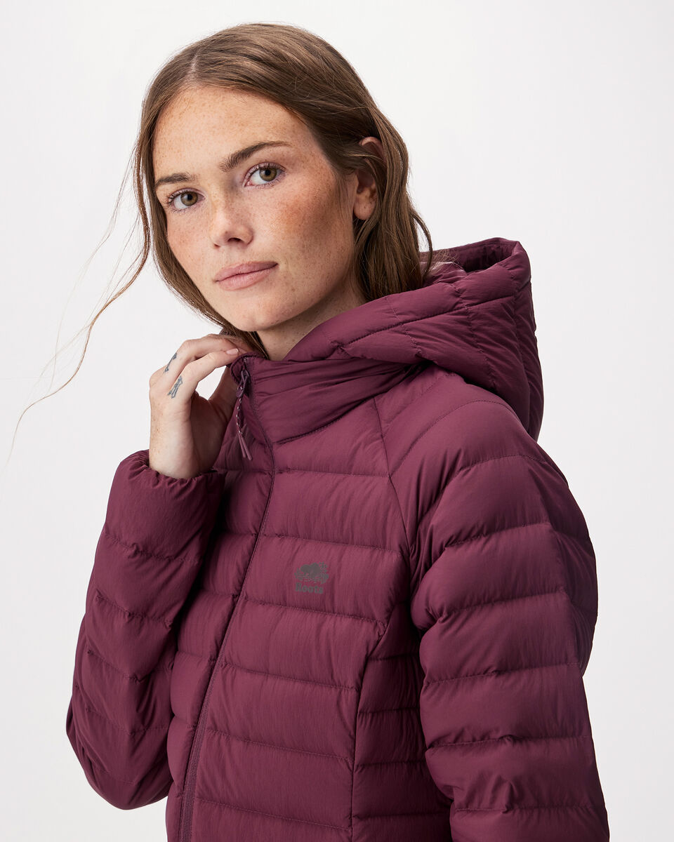 Roots Down Packable Long Jacket