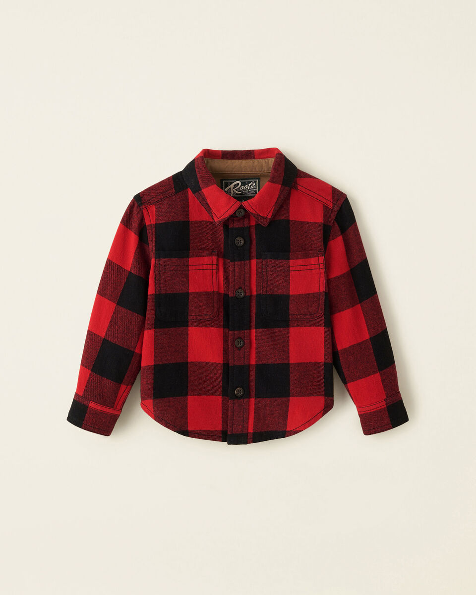 Baby Relaxed Park Plaid Shirt