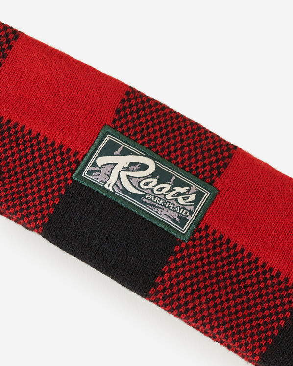 Kid Park Plaid Winter Headband