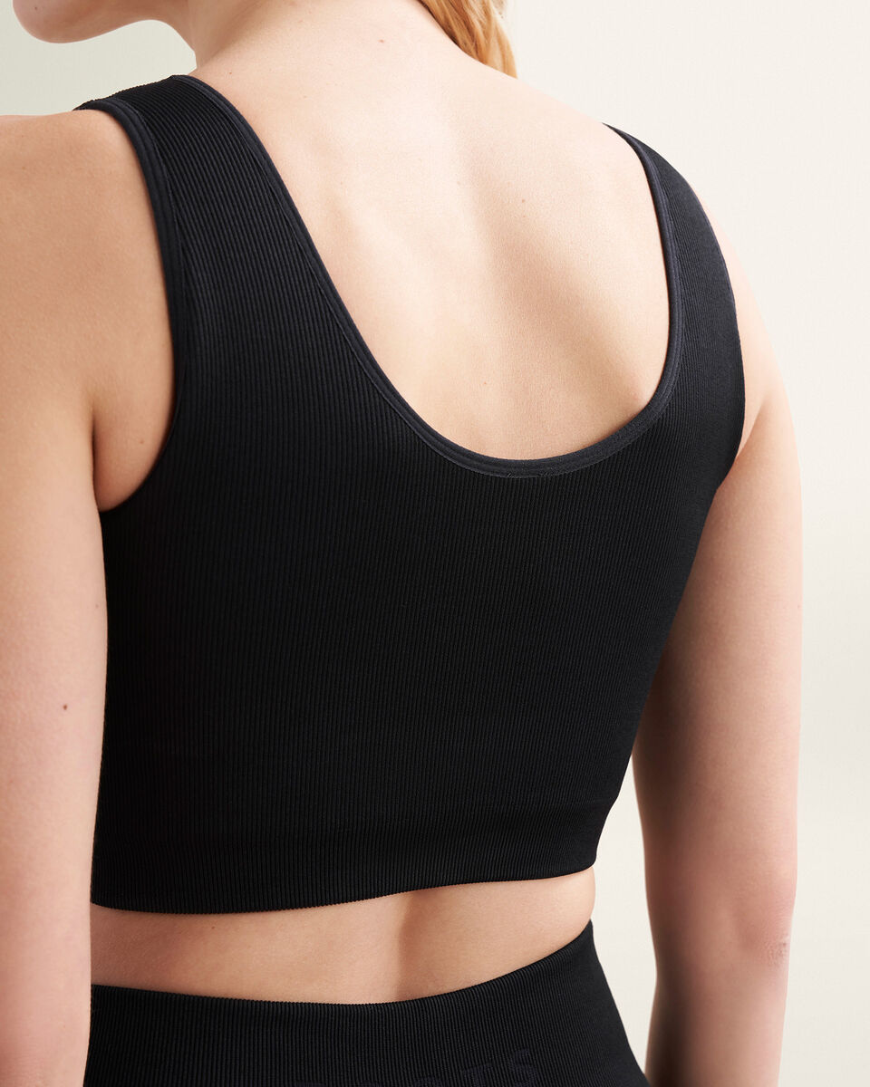 Sculpted Rib Bra Top
