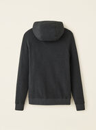 Stretch Waffle Long Sleeve Zip Hoodie