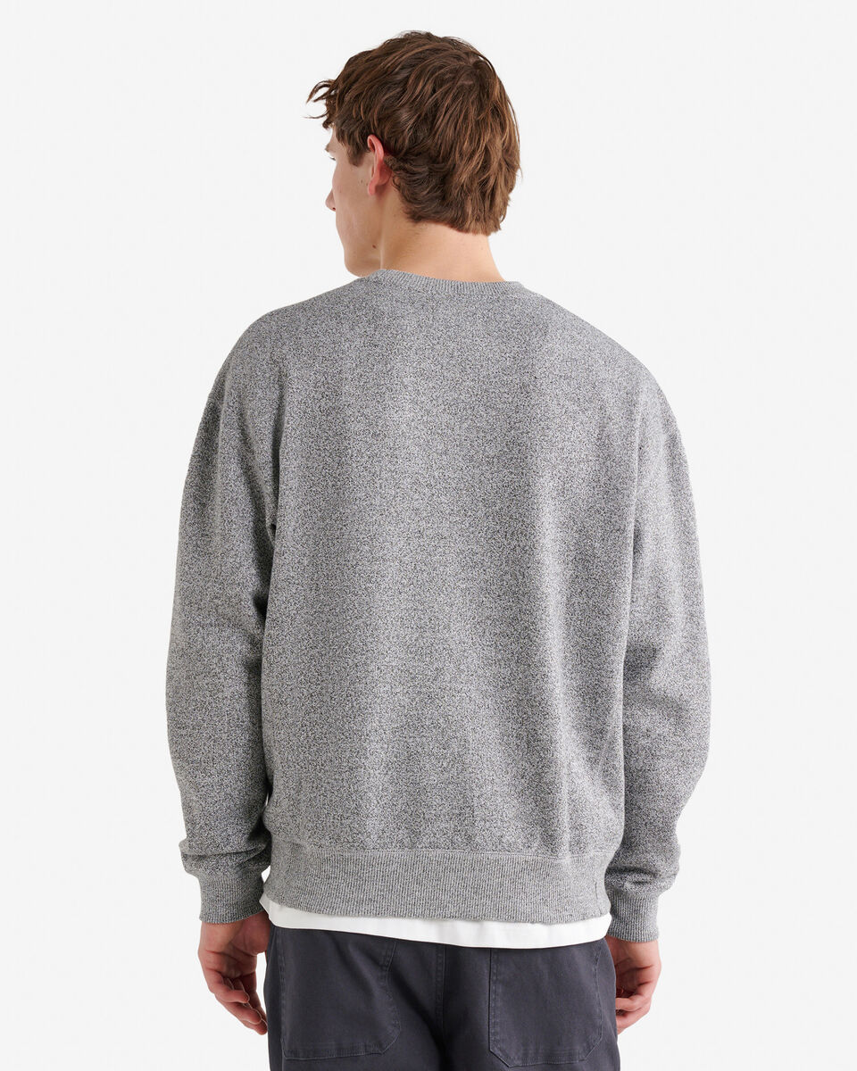 Chandail à col rond original décontracté en molleton de coton bio