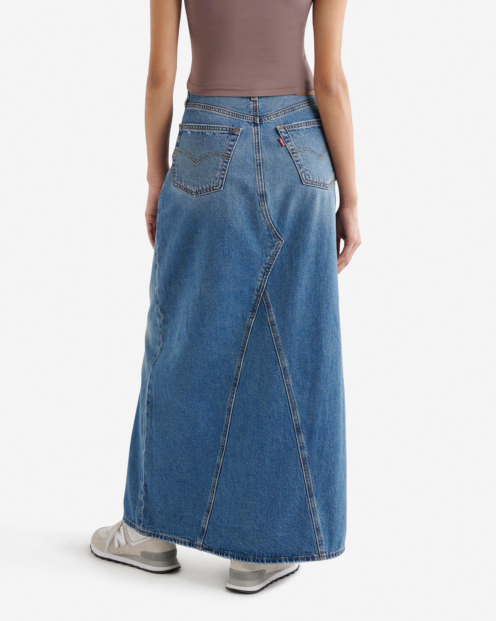 Levi's Iconic Long Womens Skirt With Slit