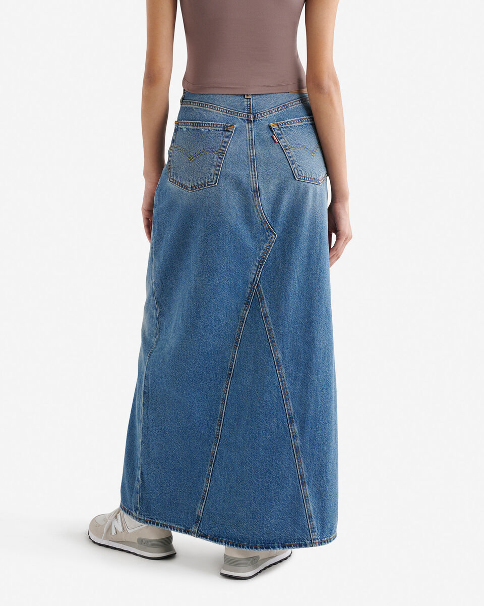 Levi's Iconic Long Womens Skirt With Slit