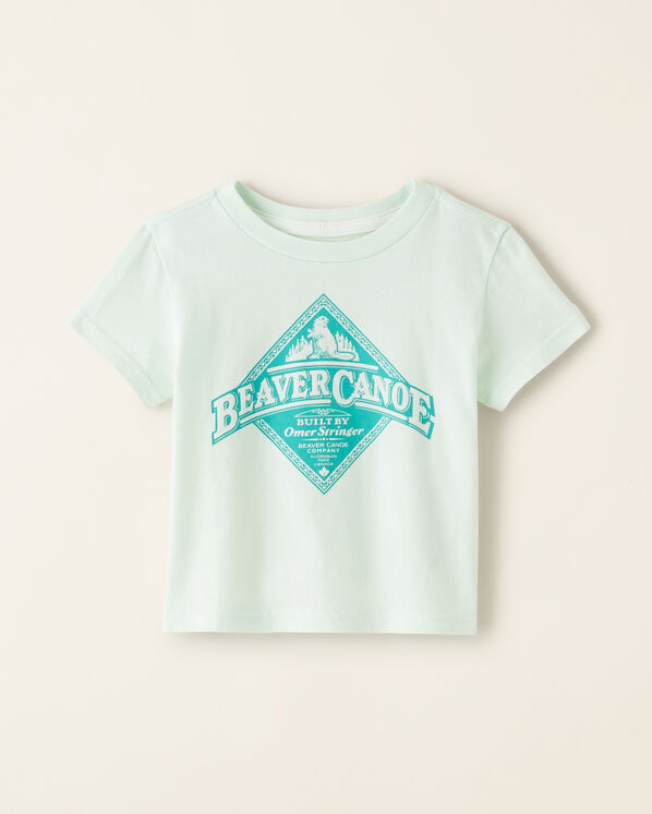 T-shirt décontracté Beaver Canoe pour bébé