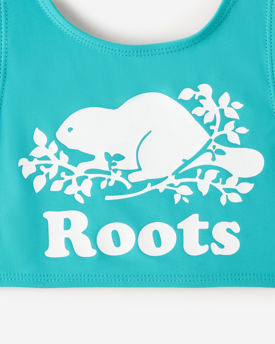 Roots Toddler Girls Cooper Two Piece Swimsuit. 3