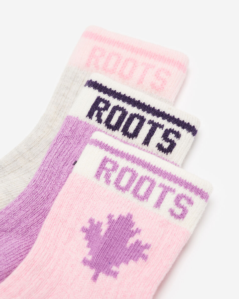 Baby & Toddler Cabin Maple Sock 3 Pack