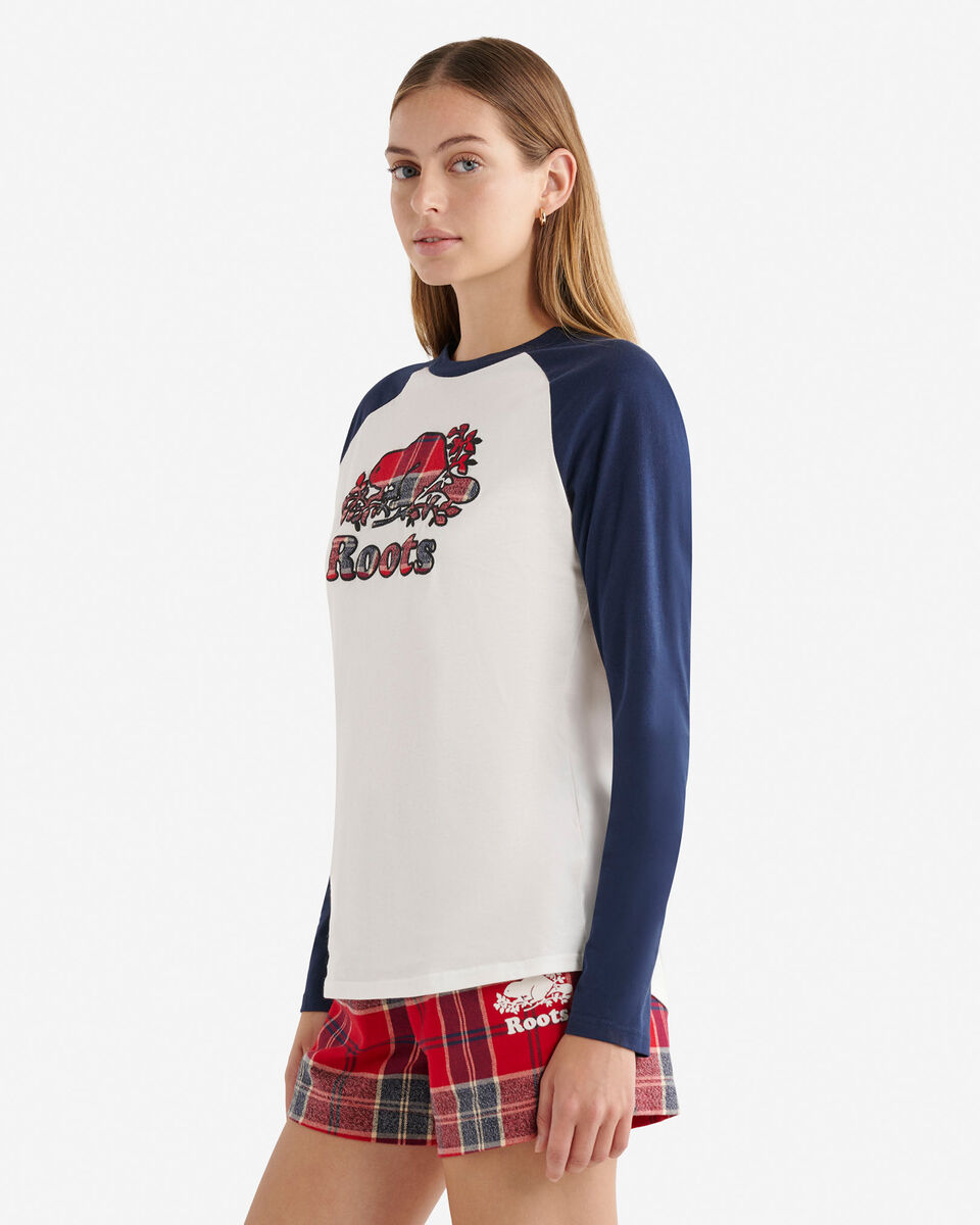 Womens Cooper Plaid Long Sleeve T-Shirt
