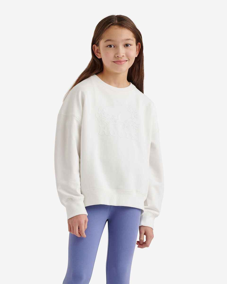 Girls Cozy Cooper Relaxed Crew Sweatshirt