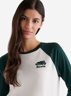 Womens Organic Cooper Baseball T-shirt