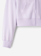 Girls Organic Cooper Shrunken Zip Hoodie