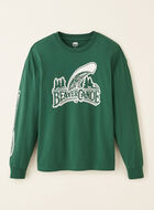 T-shirt à manches longues décontracté Beaver Canoe pour homme 
