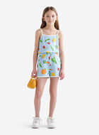 Girls Garden Print Romper