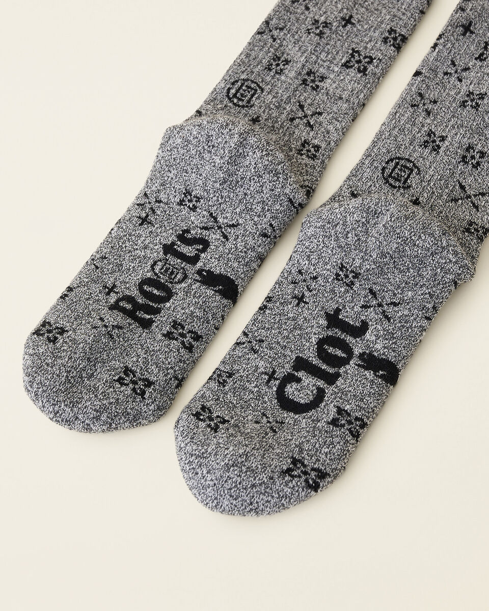 Roots X CLOT Graphic Sock Yorkdale Mall