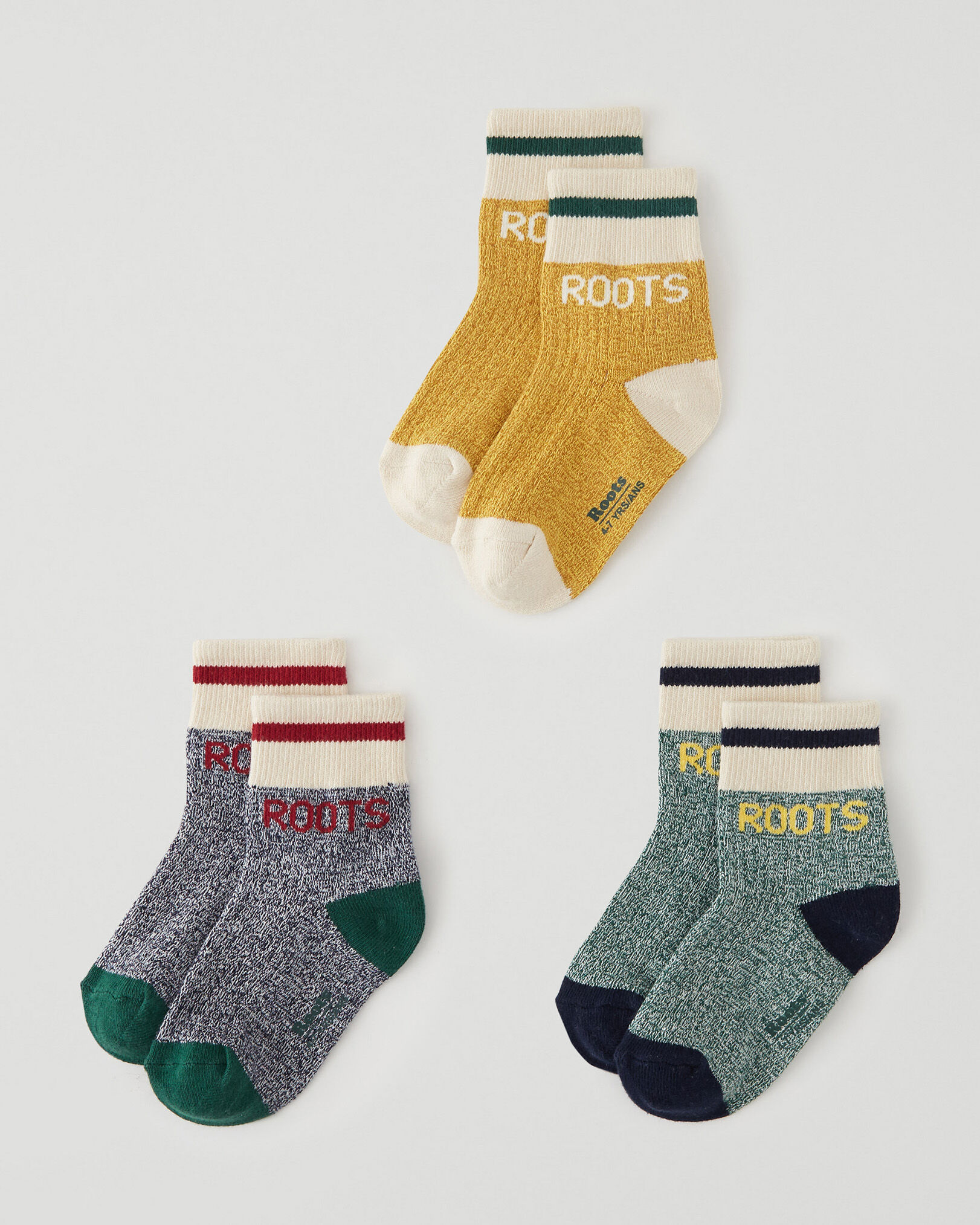 Roots top baby socks