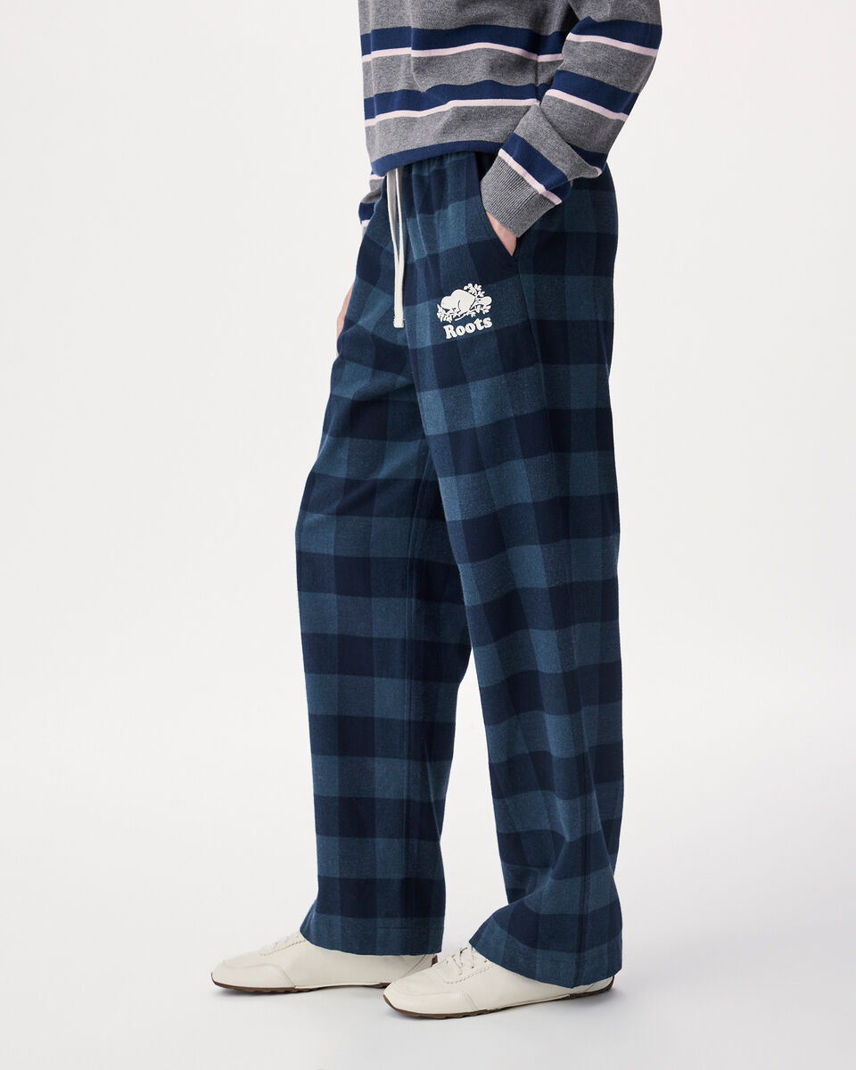 Pantalon de pyjama &agrave; carreaux pour femme