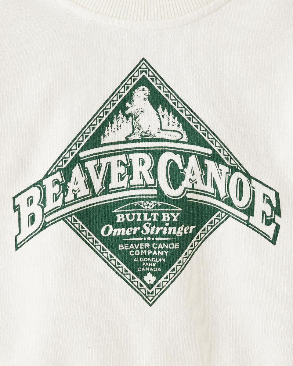 Baby Beaver Canoe Relaxed Crew Sweatshirt
