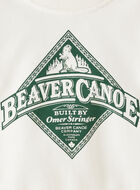 Baby Beaver Canoe Relaxed Crew Sweatshirt