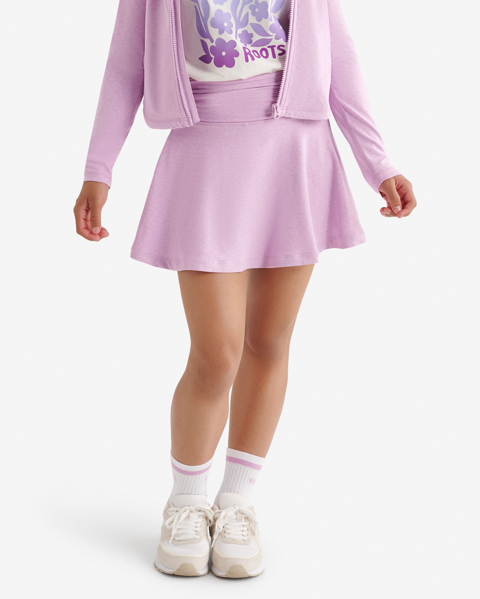 Jupe-short sport pour filles