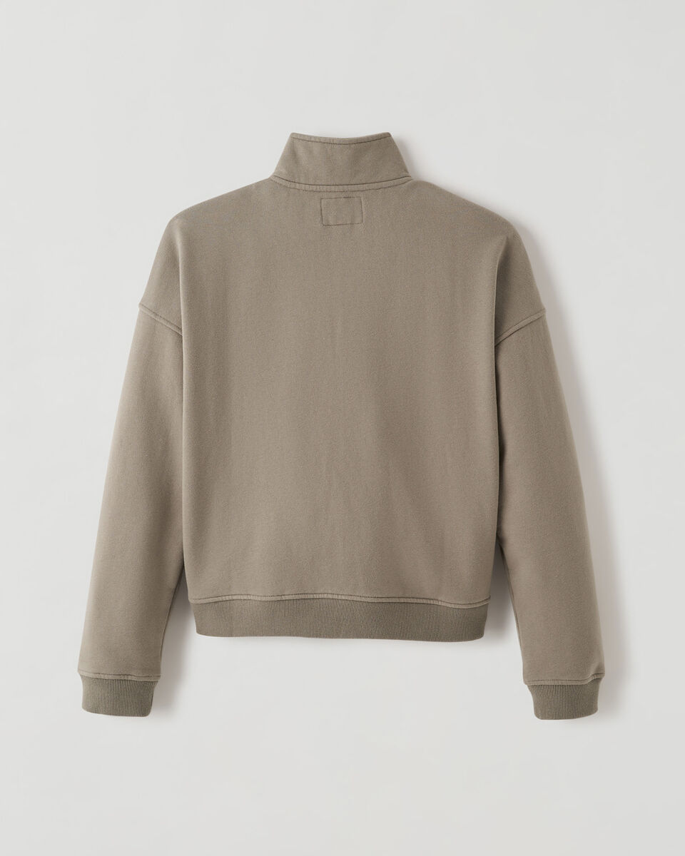 Outdoors Half Zip Mock Sweatshirt