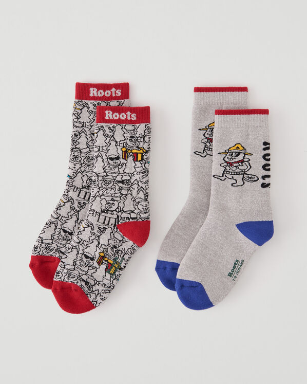 2 paires de chaussettes Buddy pour enfants