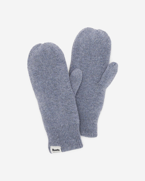 Mitaines en tricot douillet