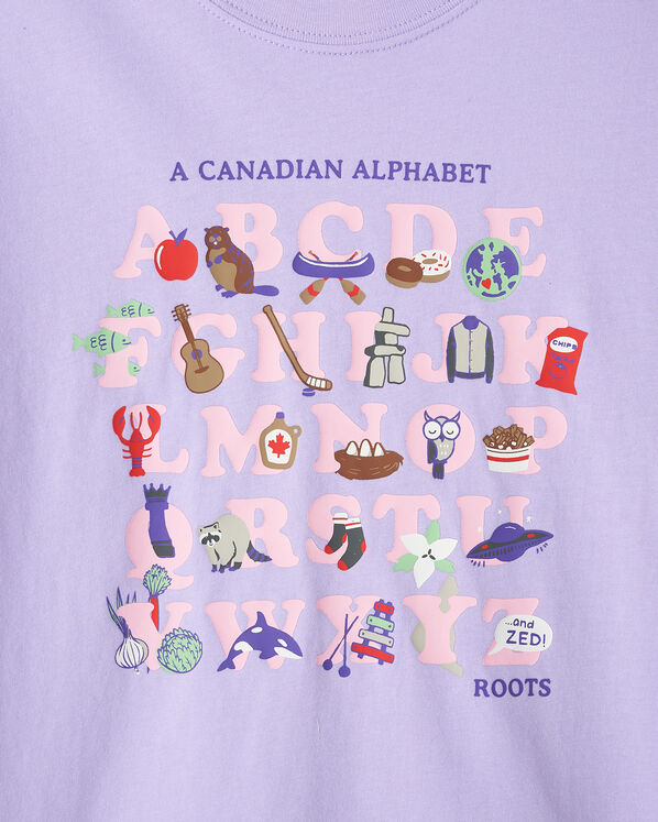 T-shirt ABC du Canada pour enfants