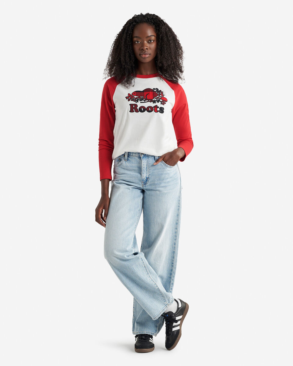 Womens Cooper Plaid Long Sleeve T-Shirt