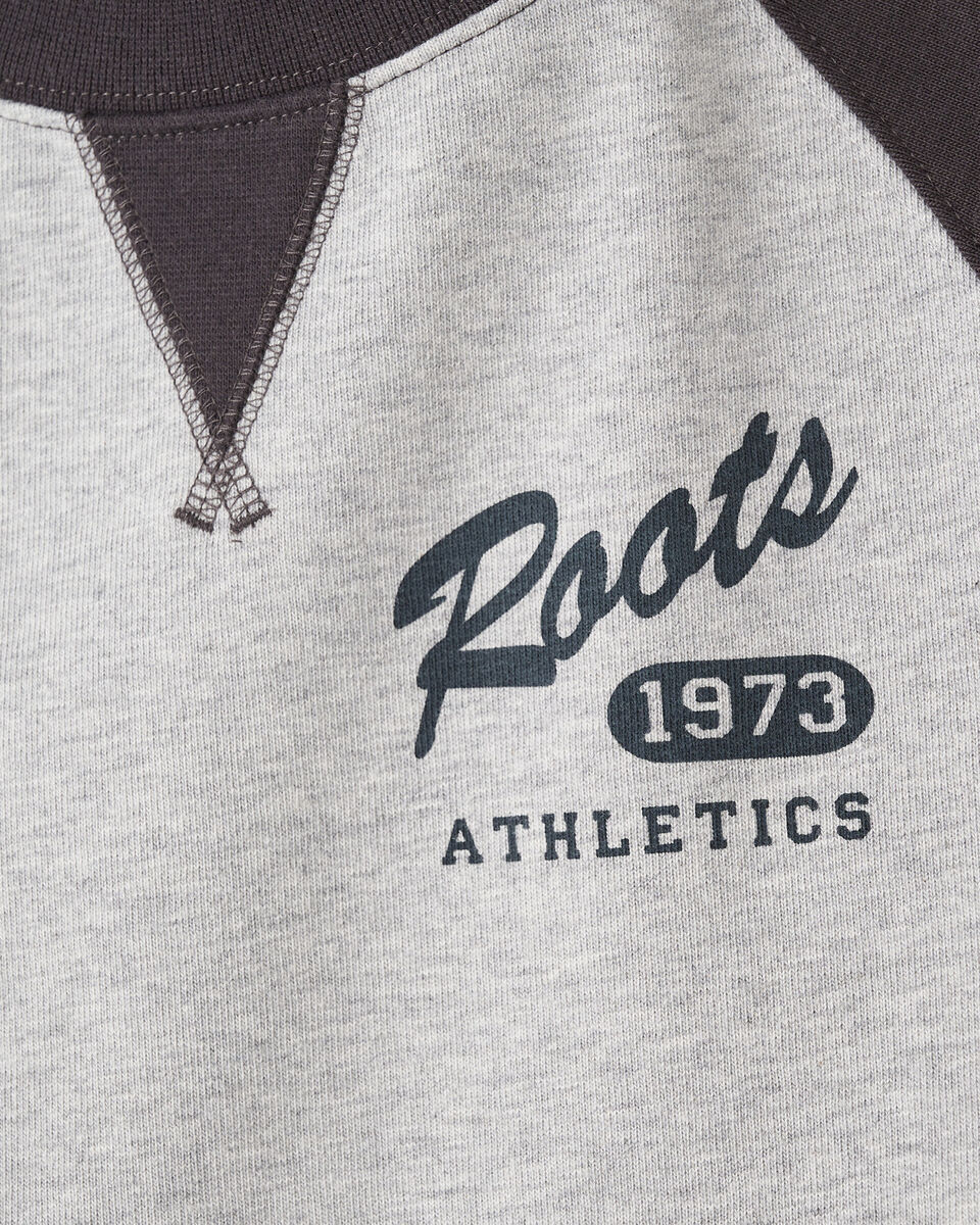 Kids Warm-Up Cut Off Crew Sweatshirt