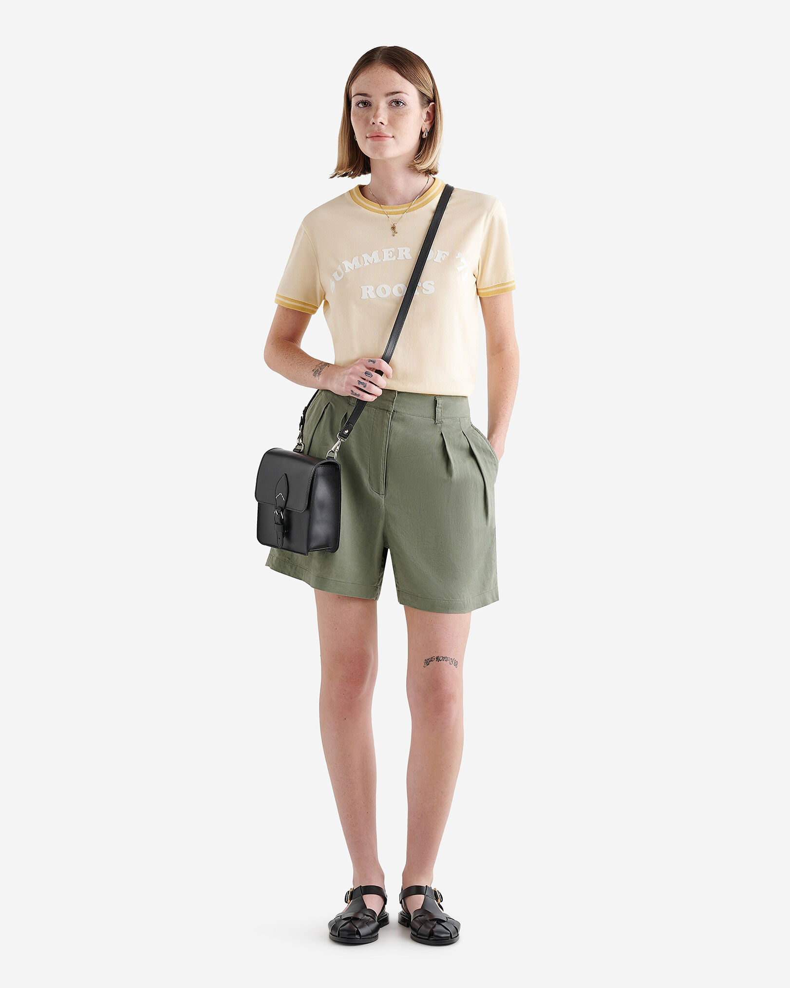 Sac Oxford en cuir de veau