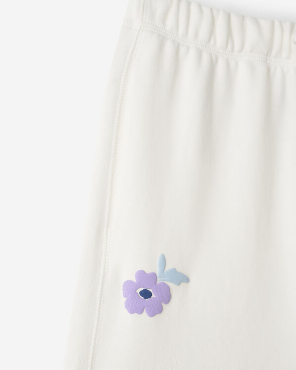 Short motif floral pour enfant