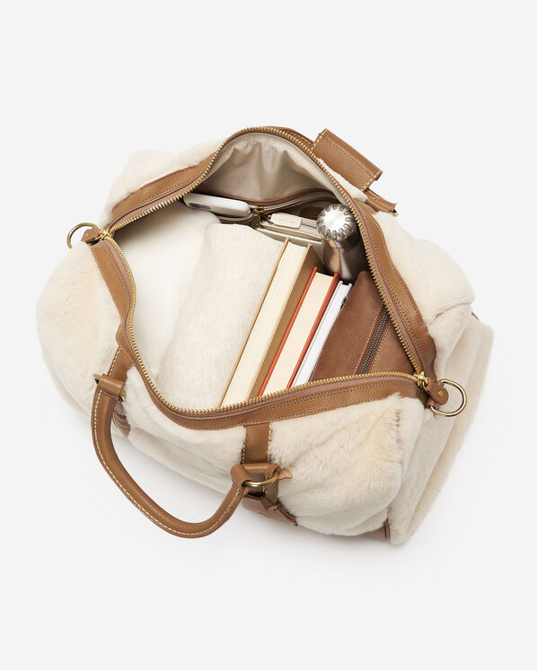 Shearling Small Banff Bag